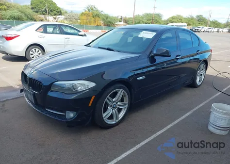 2011 BMW 535I z USA, uszkodzony, nr VIN WBAFR7C53BC800595
